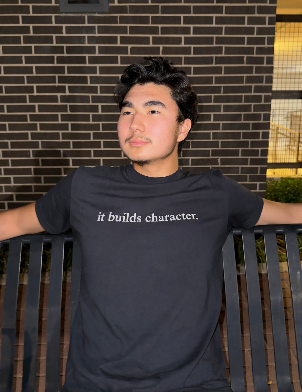 it builds character shirt